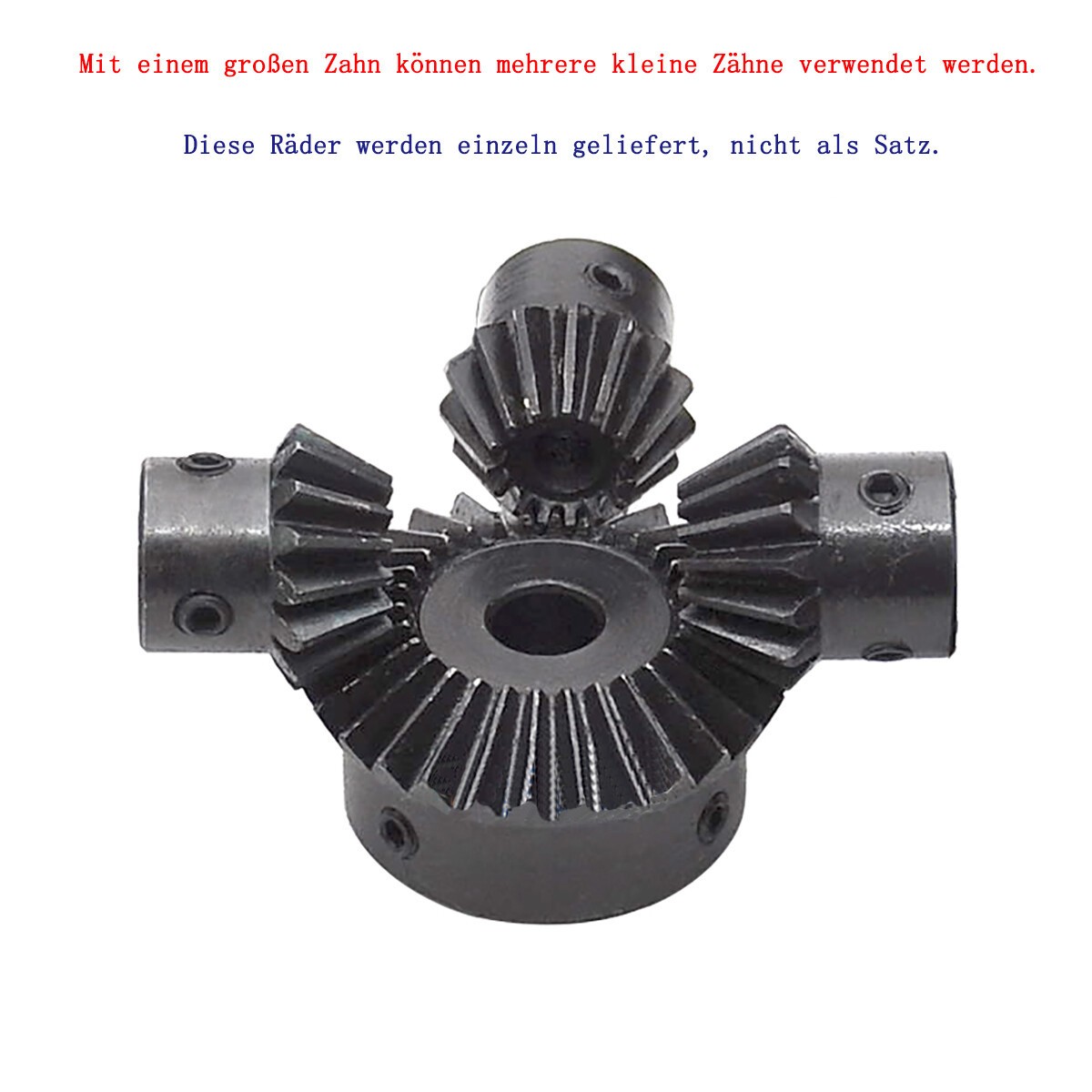 1.5 Module Bevel Gear 15/30 Tooth Bevel Gear Ratio 1:2 Bore 5/6/8-15mm