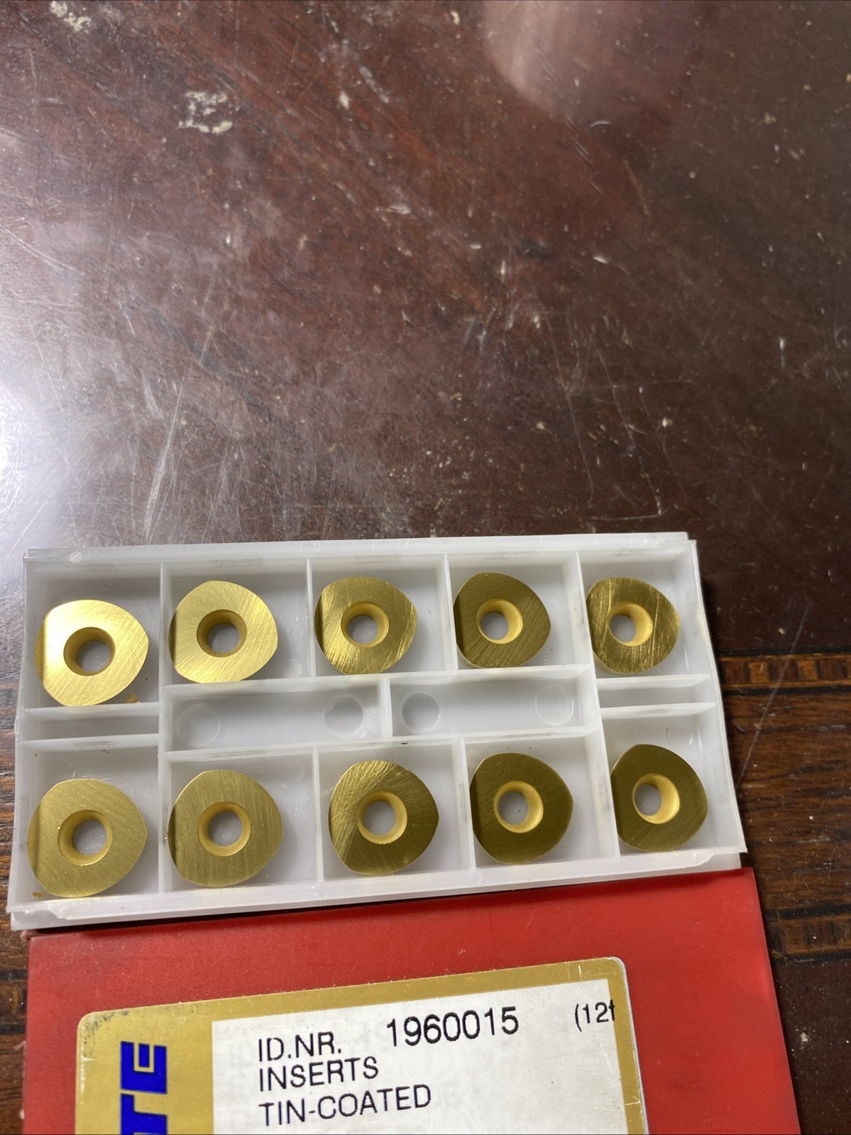 Qty.10 Fette Carbide Inserts 1960015 1177-29 LC225N (E17)