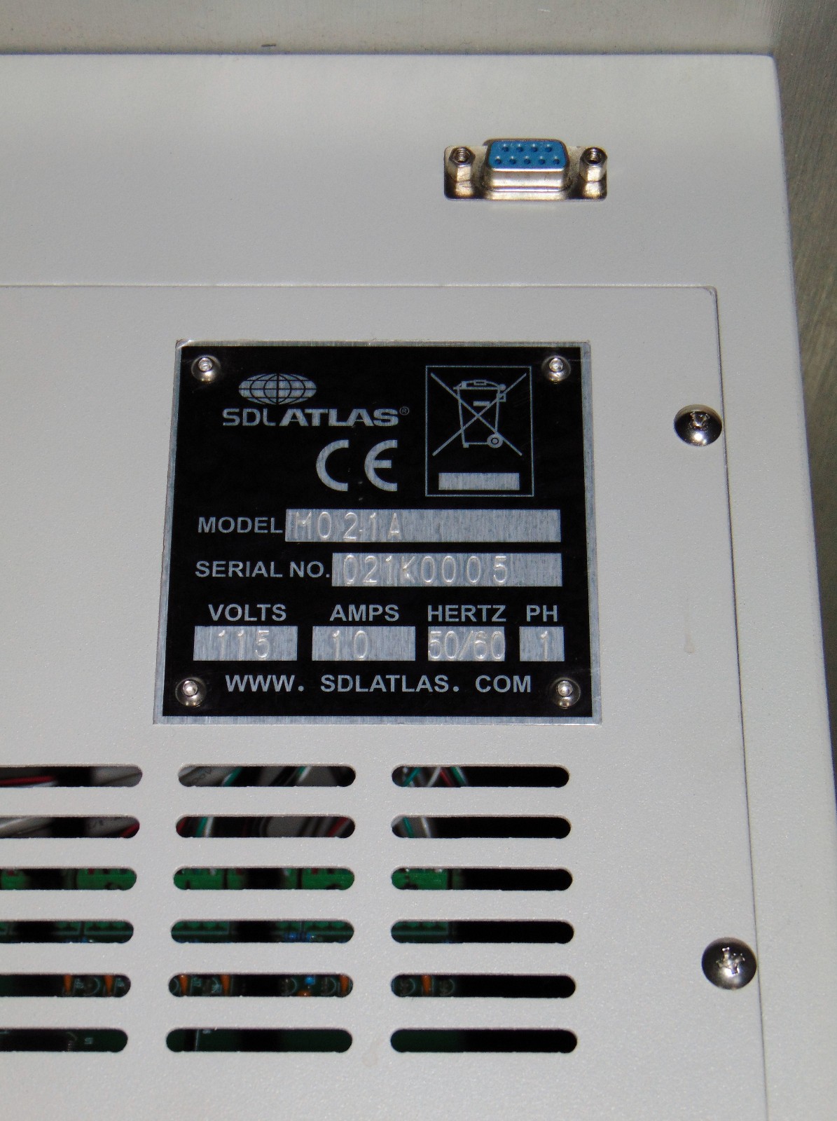 SDL Atlas M021A AirPerm Air Permeability Tester for Textiles Fabric Paper