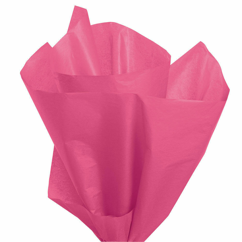 Tissue Paper Cerise Reddish Pink 20″ x 30″ 120 Sheets Gift Wrapping Ships Flat