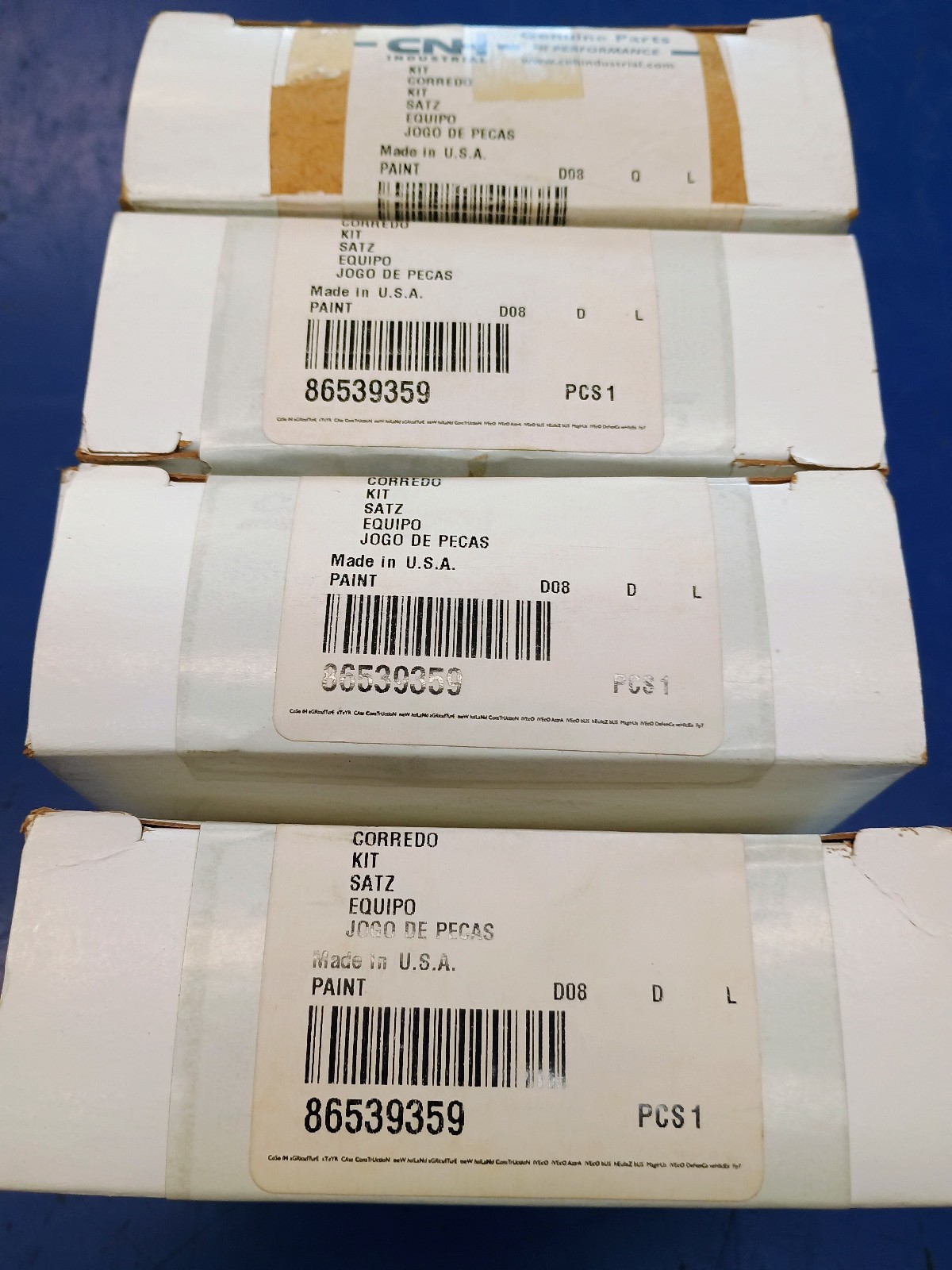 NEW OEM CNH 86539359 STD PISTON RING SET 172′ ENGINE