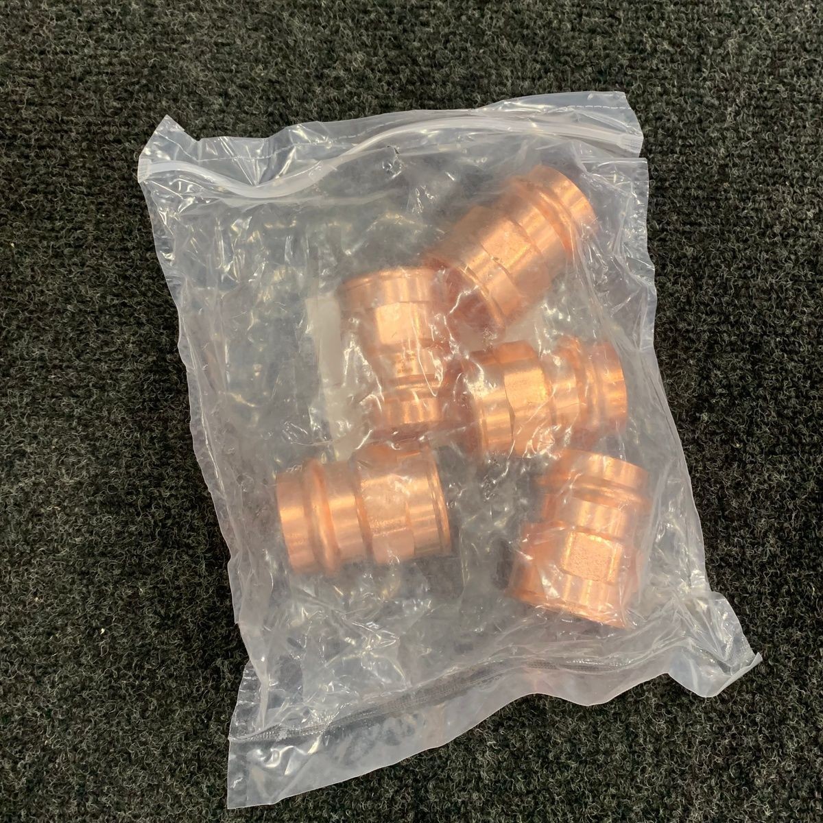 EFIELD 1″ P x FPT Press Female Adapter, Copper 302ANV2825AB-EF Lot of 5