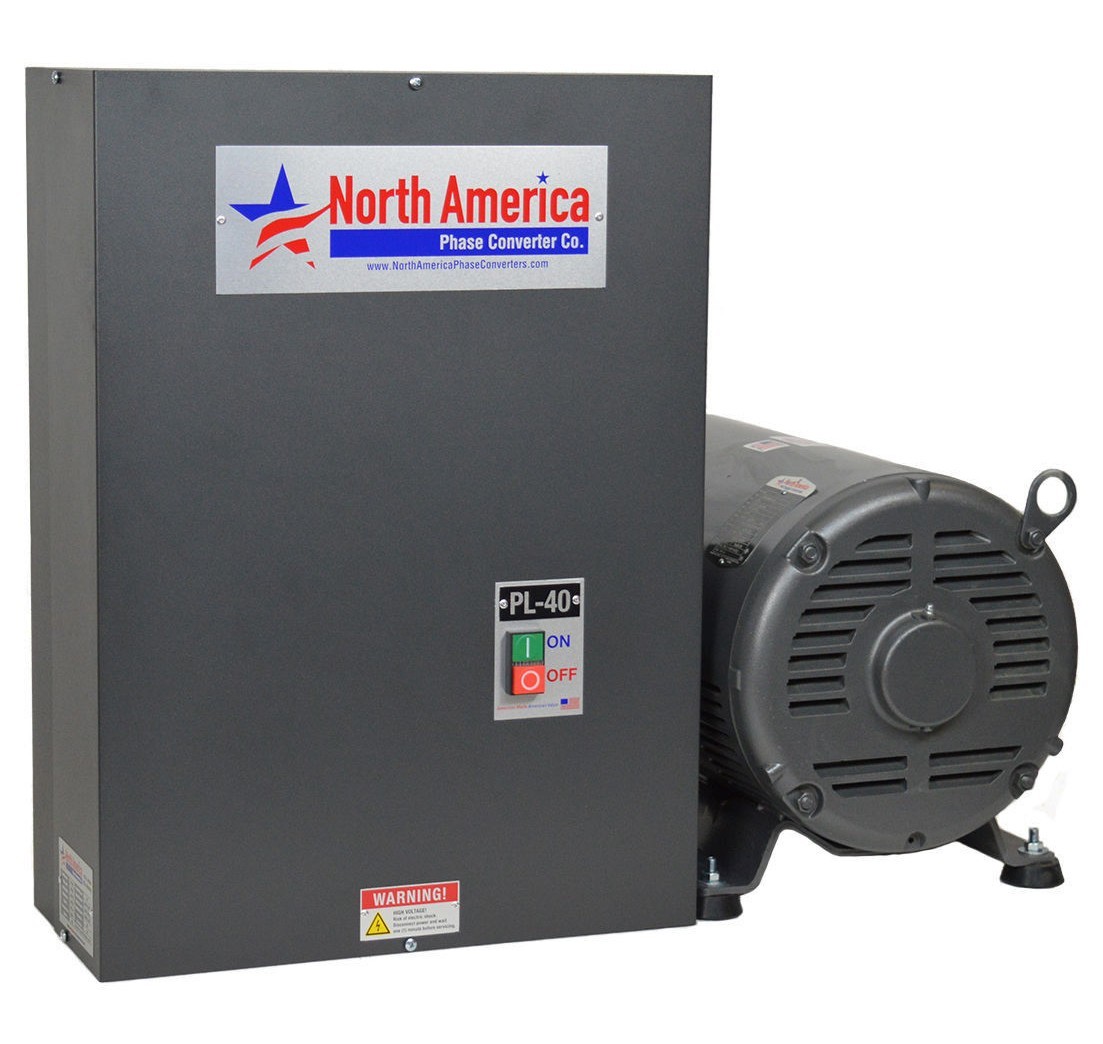 Rotary Phase Converter PL-40 Pro-Line 40HP – Built-In Starter, Made In USA