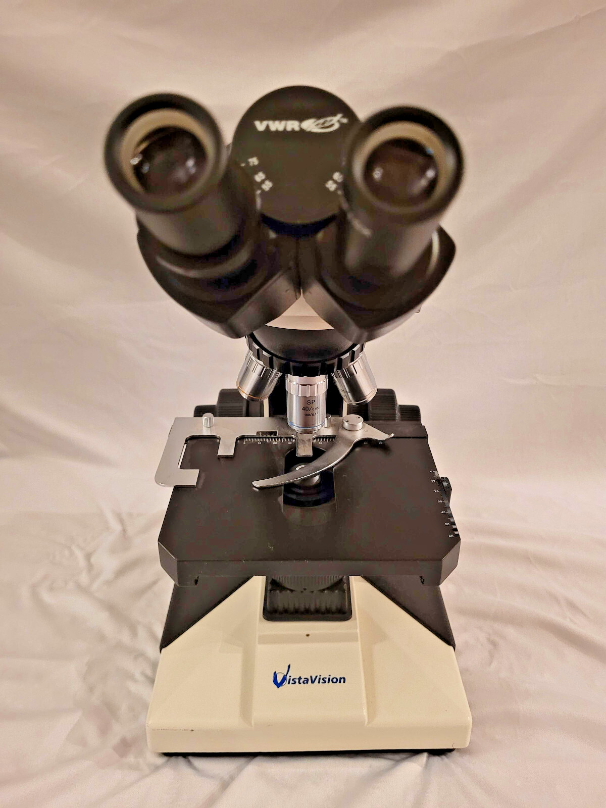 Vista Vision Microscope VWR 4 Objectives 4x 10x 40x 100x