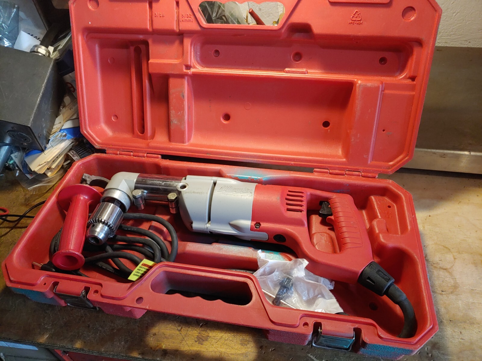 Milwaukee 1/2 Right Angle Drill 1107-1. Made in the USA