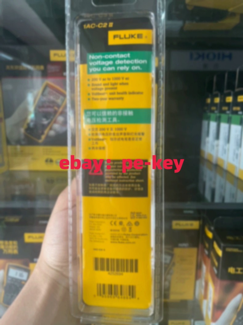 Fluke-1AC-C2 II VoltAlert Non-contact 90~1000V AC Voltage Detector Tester 4165/p