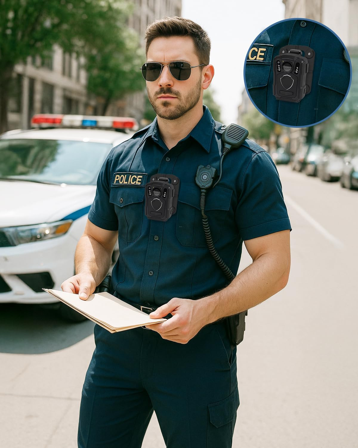 Body Cam Magnet Mount,8pcs Magnets Style,Strong Magnet Camera Holder Fit for All