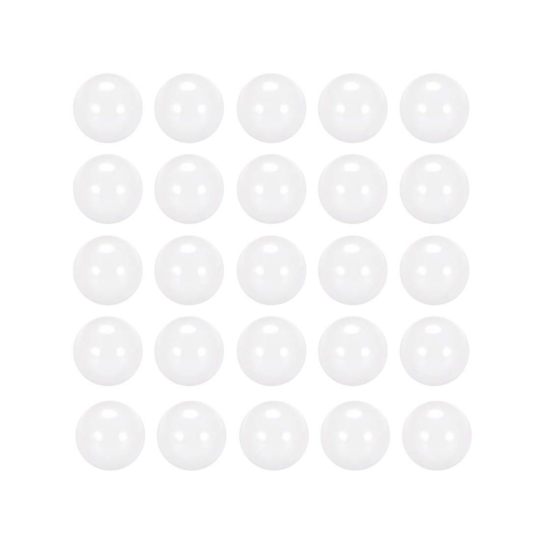 25pcs 6mm Ceramic Bearing Balls ZrO2 Zirconium Oxide Ball G5 Precision