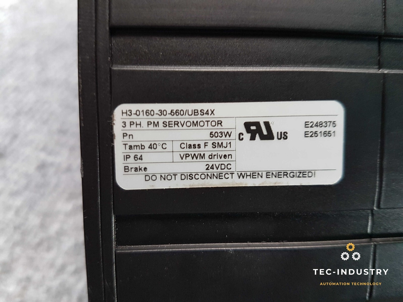 LUST LTI DRIVES | Type LSH-074-2-30-560/T1,B,S4,G6.1M | Art. No. 11712090 | SERVO