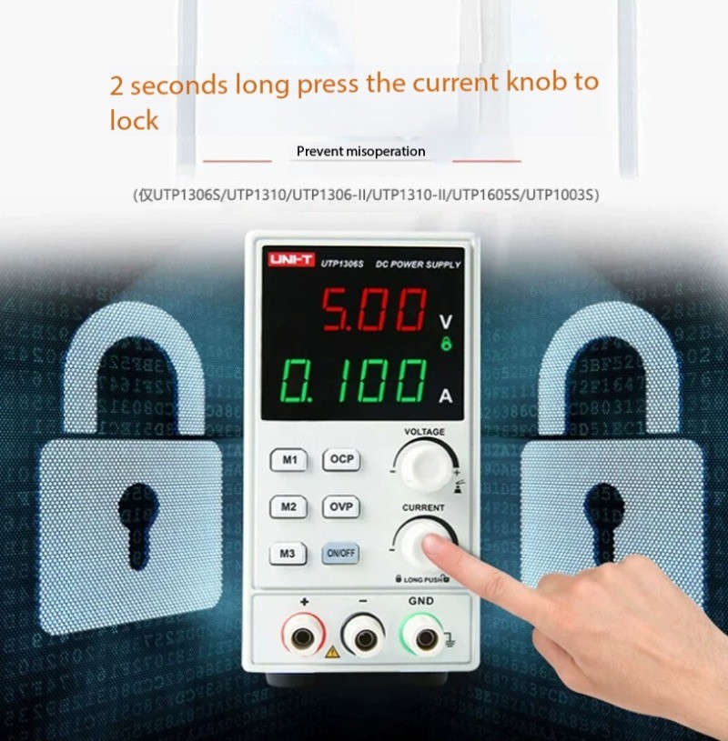 Digital Adjustable DC Regulated Power Supply for Laptop and Cell Phone Repair