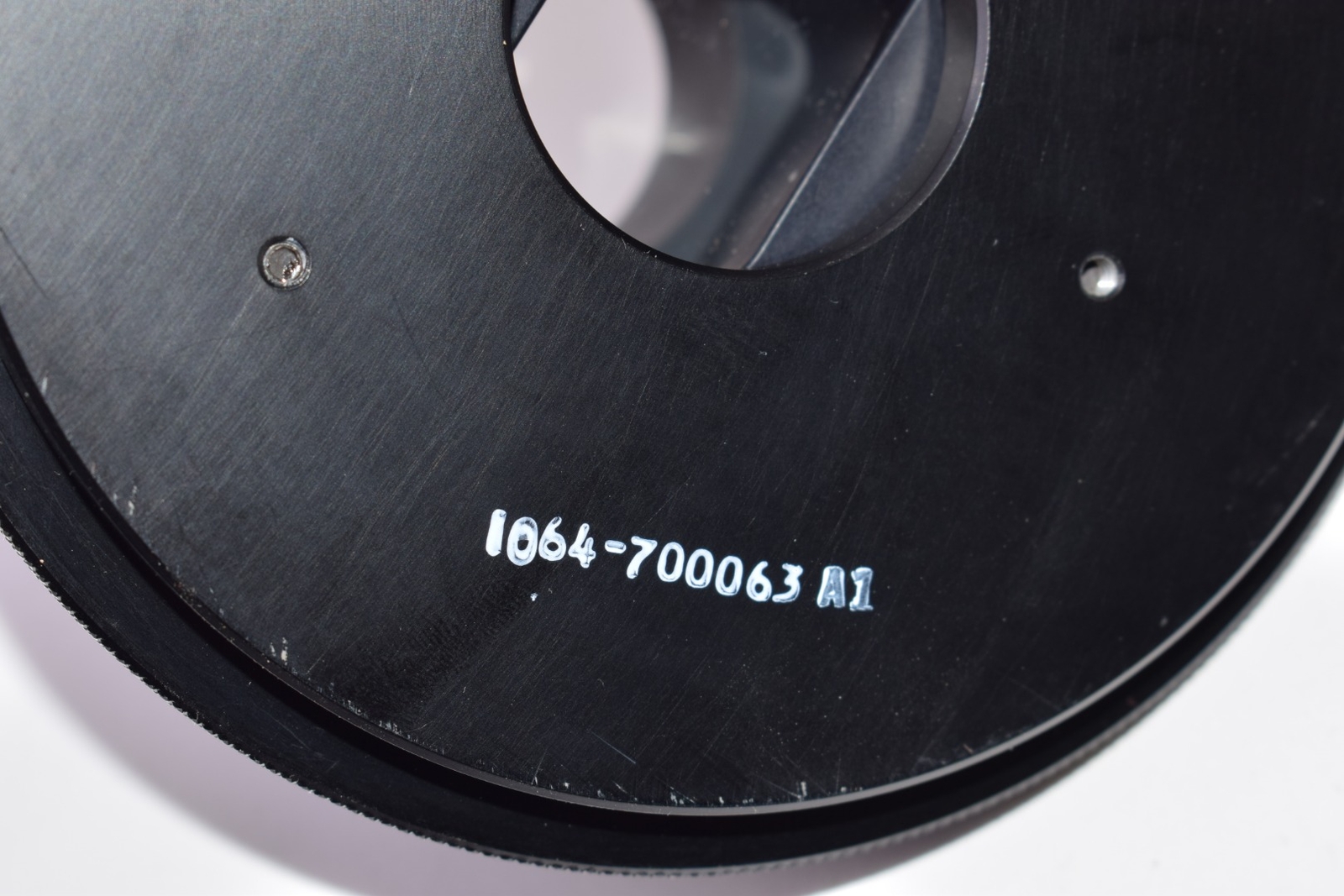 Ultratech Stepper, UTS, P/N: 0E64-700064, Rev B, Lens Fixture Plate, 1064-700063