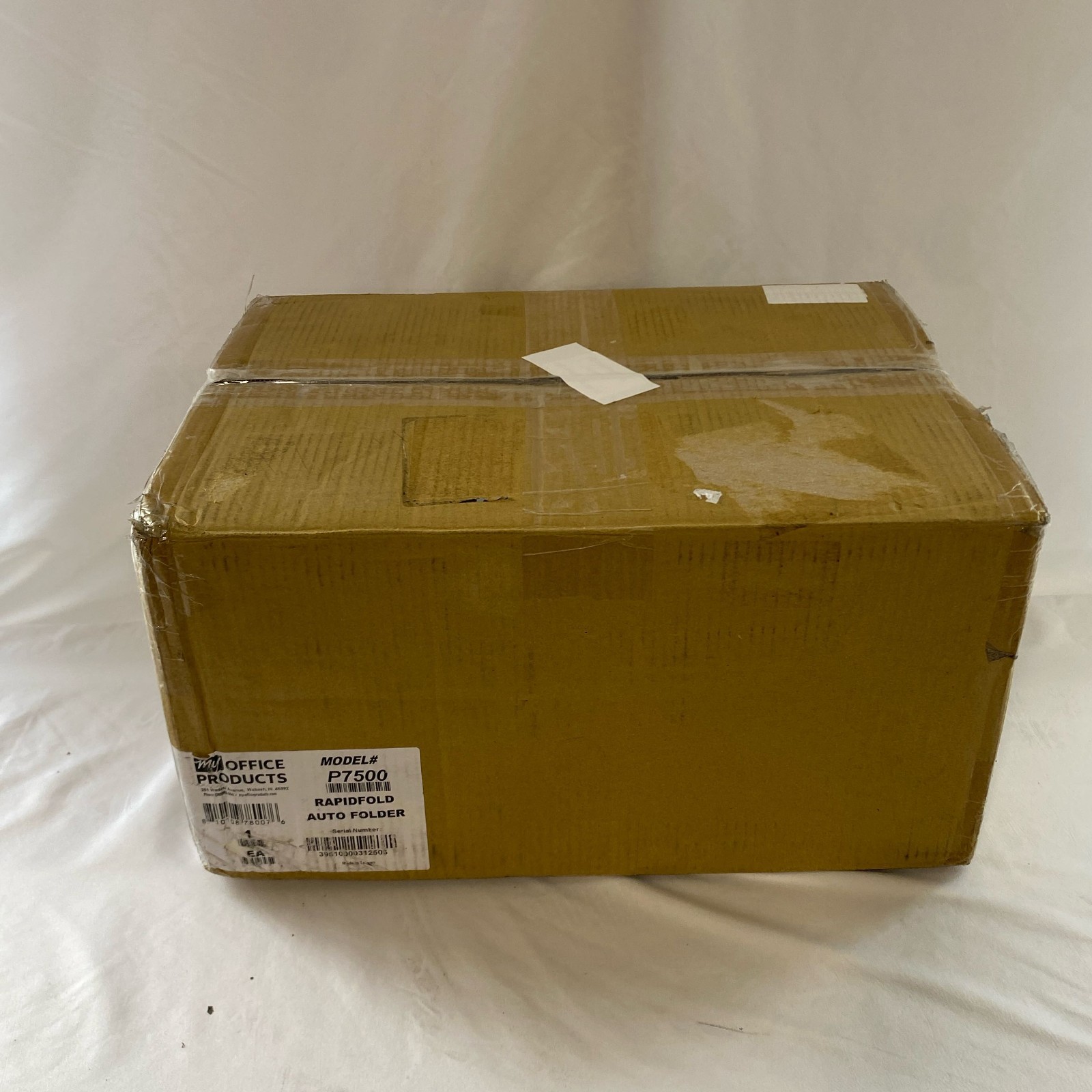 Martin Yale P7500 RapidFold Auto Paper Folder Gray 8.5×11/14 in