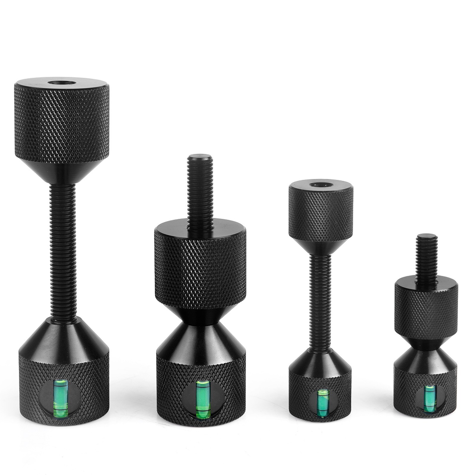 4Pcs Flange Two Hole Alignment Pins – 1-1/8″ & 1-5/8″ Double Pins with Level