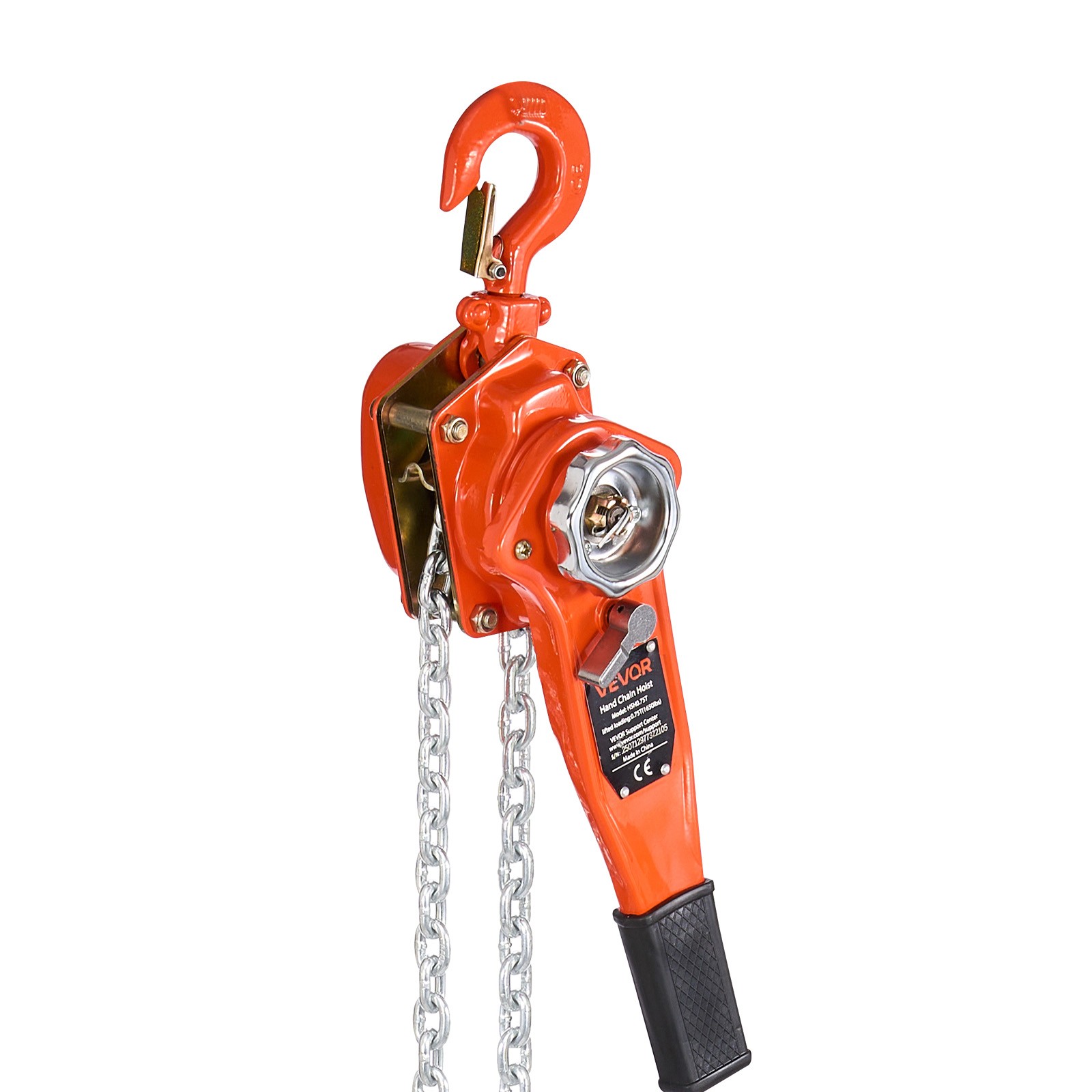 VEVOR Manual Lever Chain Hoist 3/4T 1650lbs 10ft Lift Alloy Steel for Warehouse