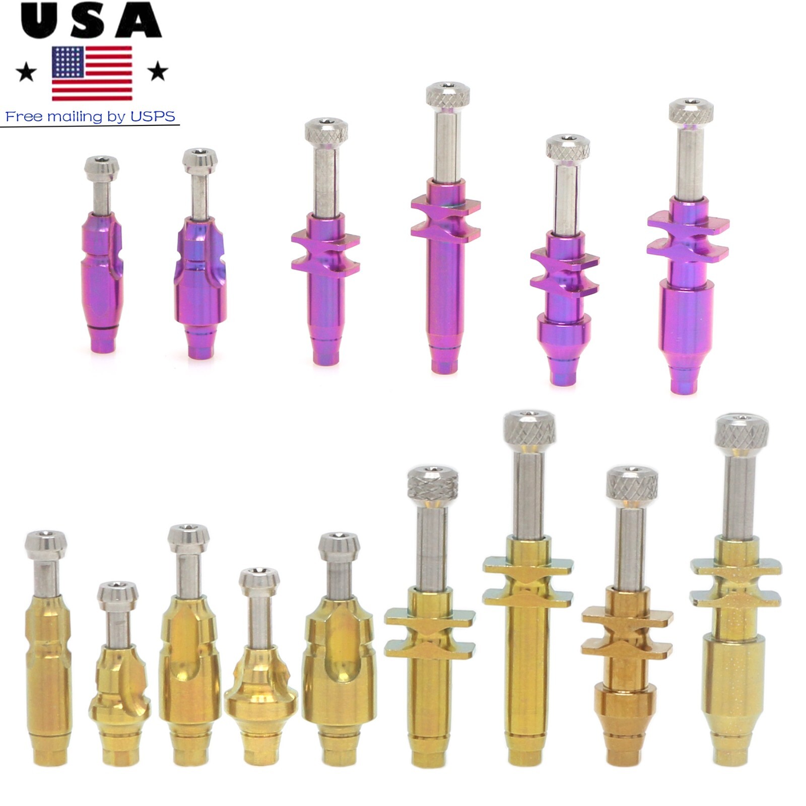 Locator/Healing Cap Abutment Transfer lab Analog for NobelBiocare NP/RP Hex Plat