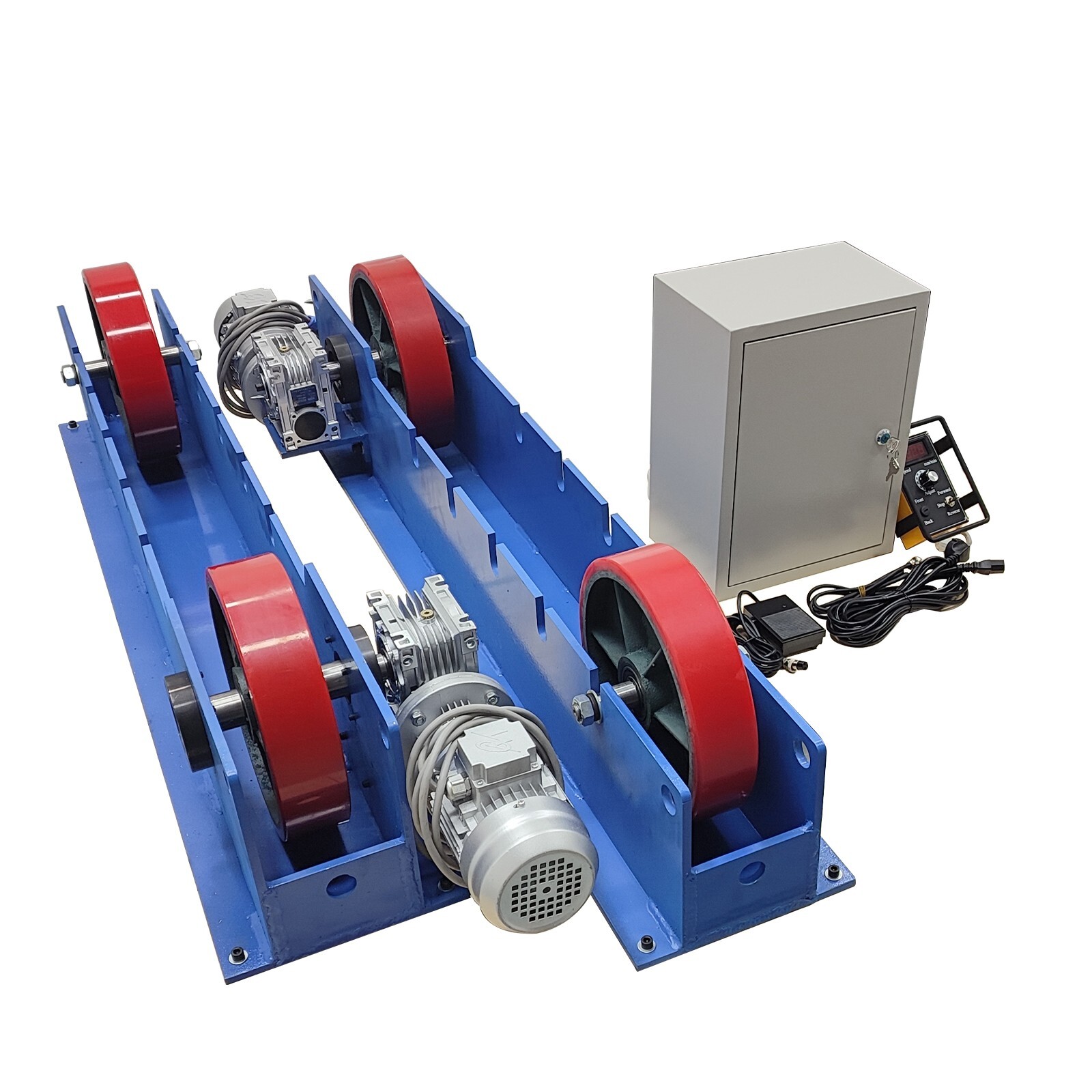 6600LB/3T Welding Positioner Rotary Tank Turning Rolls Linkage Roller Dual Motor