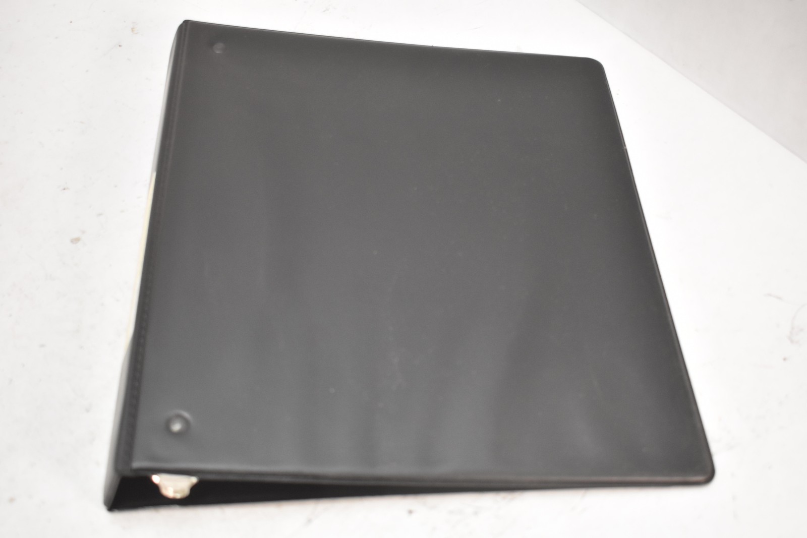 Lot Of 4 SKILCRAFT Black 1in 3-Ring Round Ring Daily Use Binders Office Supplies