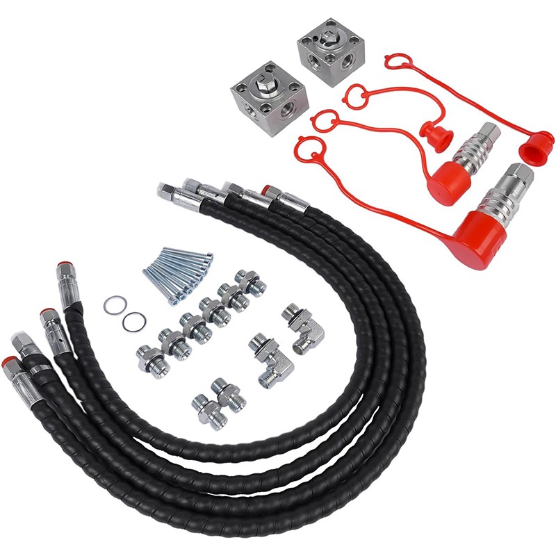 Three-Way Diverter Valve Kit for 1-2 Ton Mini Excavators AGT Diggit Eingp Miva