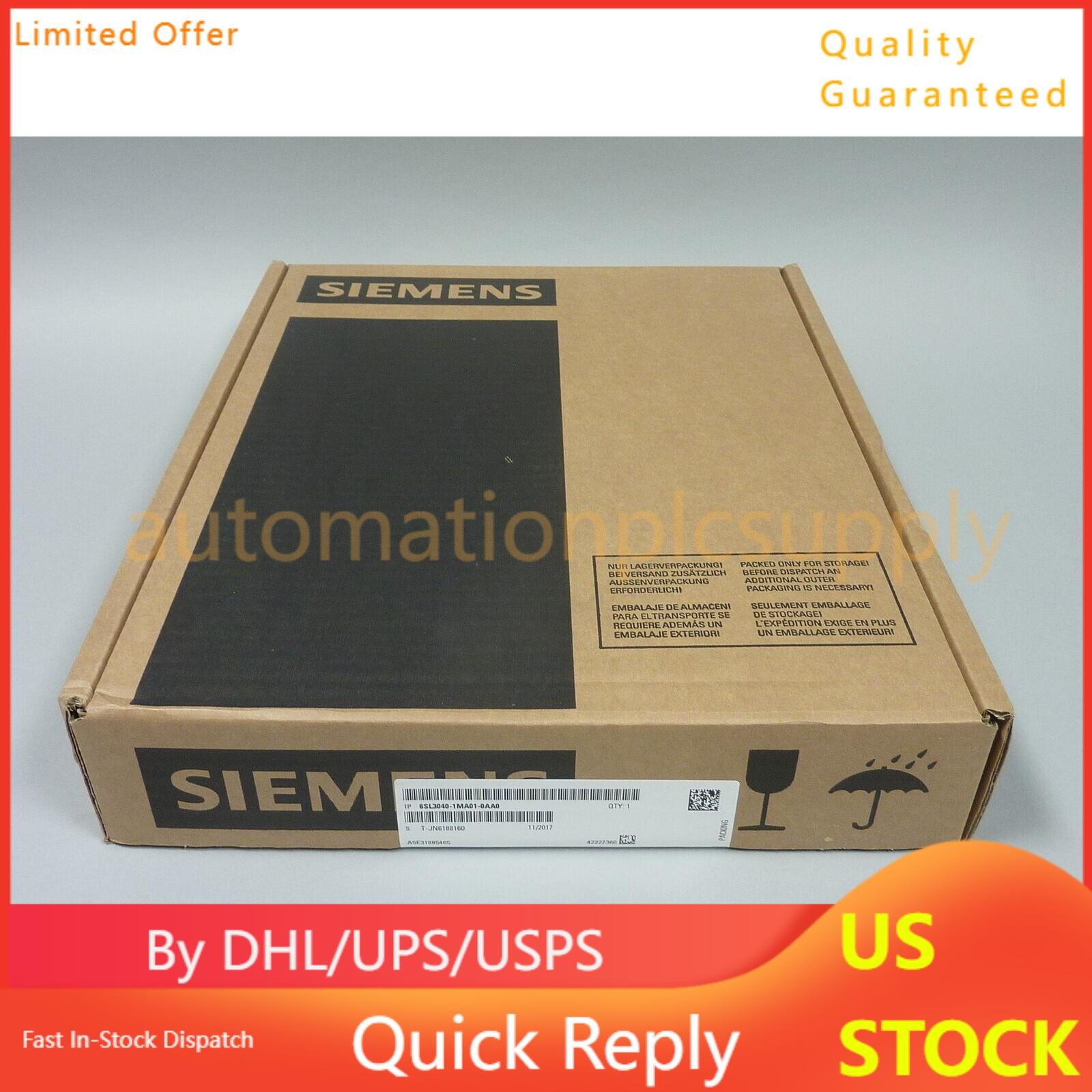New Siemens 6SL3040-1MA01-0AA0 6SL30401MA010AA0 SINAMICS CONTROL CU320-2 PN