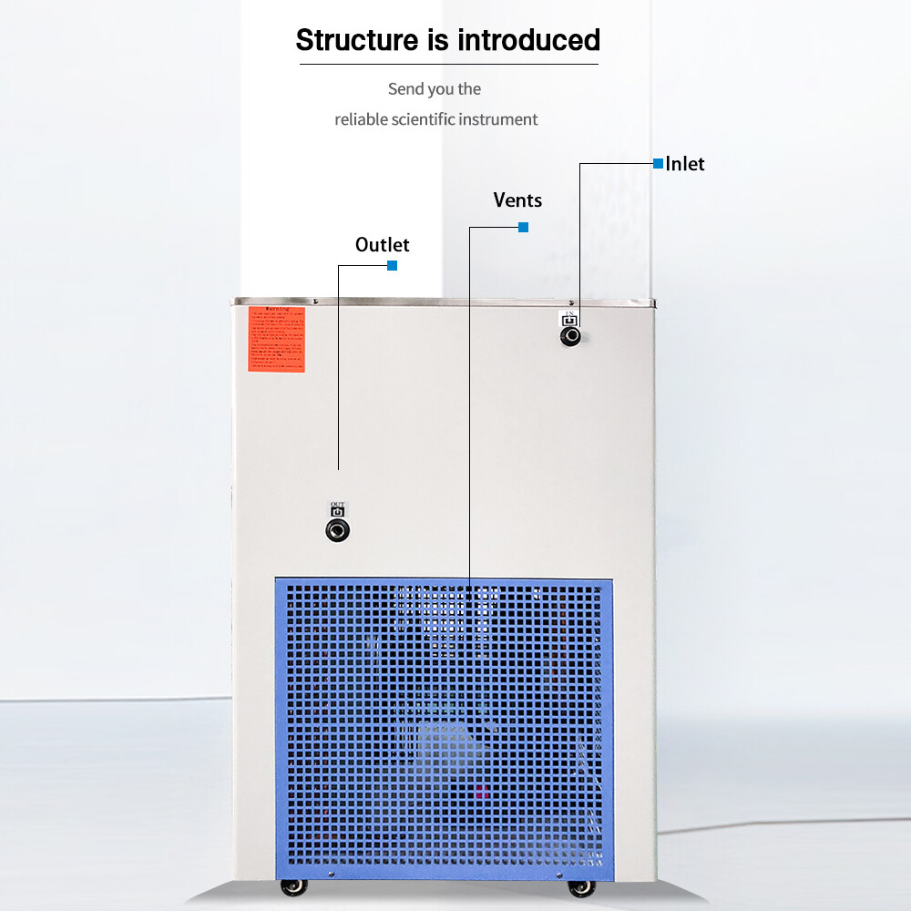 50L -40℃ Cooling Chiller Low Temp Cooling Liquid Recirculating Pump Circulator