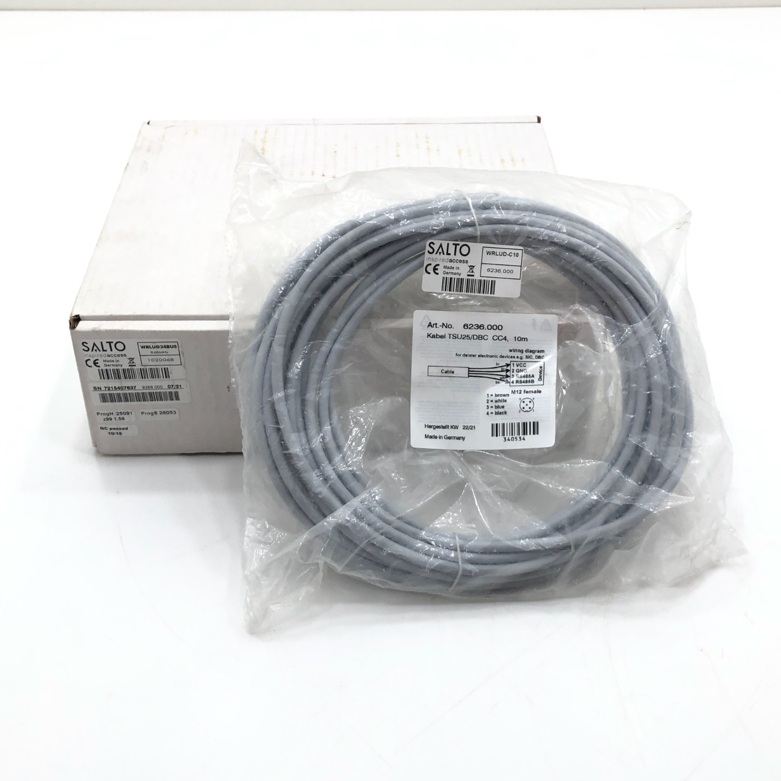NEW Salto WRLUD24BUS Long Distance XS4 2.0 Reader for Access Control Systems