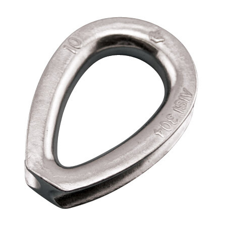 EXTRA HEAVY THIMBLE 304 STAINLESS STEEL 5/16″ (S0123-XH08)
