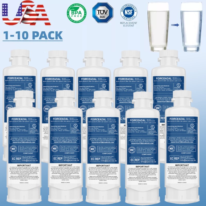 1-10PACK FOR Samsung DA97-17376B HAF-QIN/EXP REFRIGERATOR Water Filter