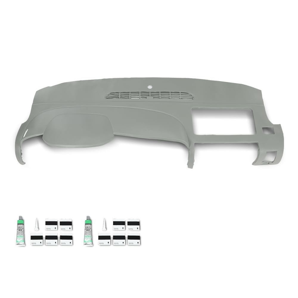 TPE Dash Cover Dashboard Bezel Fit Chevy Silverado (LS,LT or Work Truck)