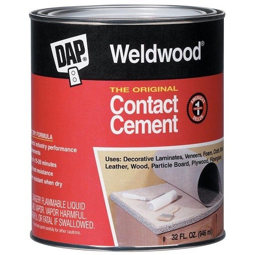 DAP® Weldwood® Original Contact Cement, 32.0 Fl Oz Tan – 1EA