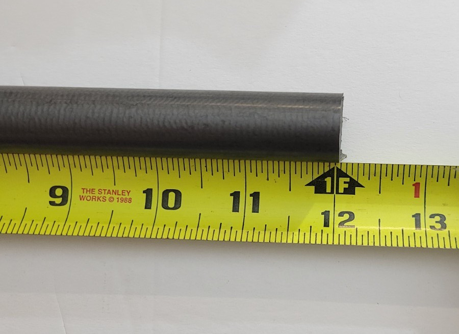 Ensinger Tecamid Nylon 3/4″ Dia Round Stock 12″ long (.750 X 12.000) INV#W-87