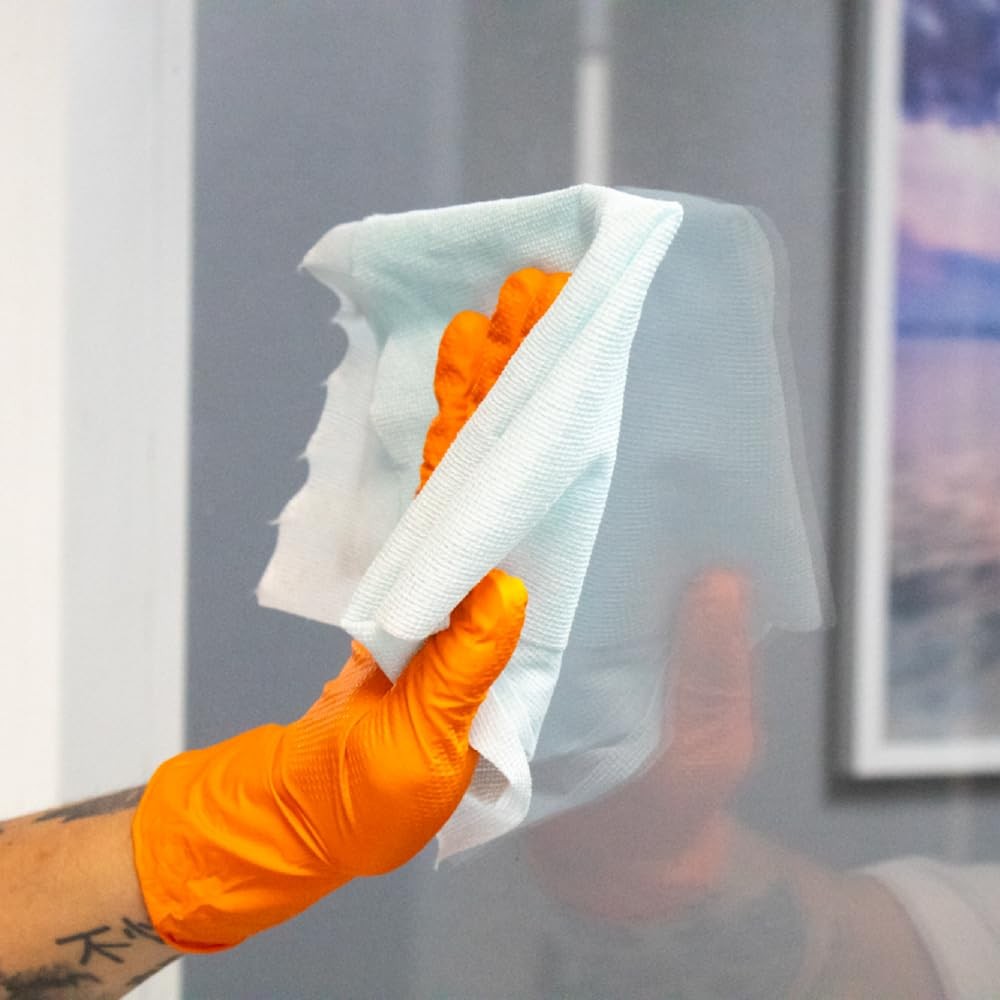 Industrial Wipes Jumbo Roll, Blue (500 Sheets/Roll)