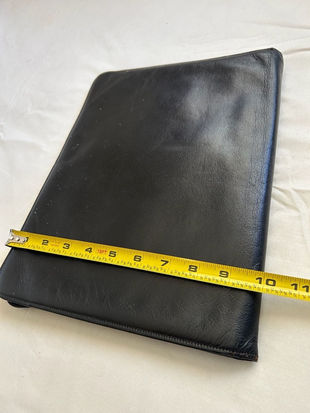 Gary’s of California San Juan Cowhide Leather Zippered Document Portfolio