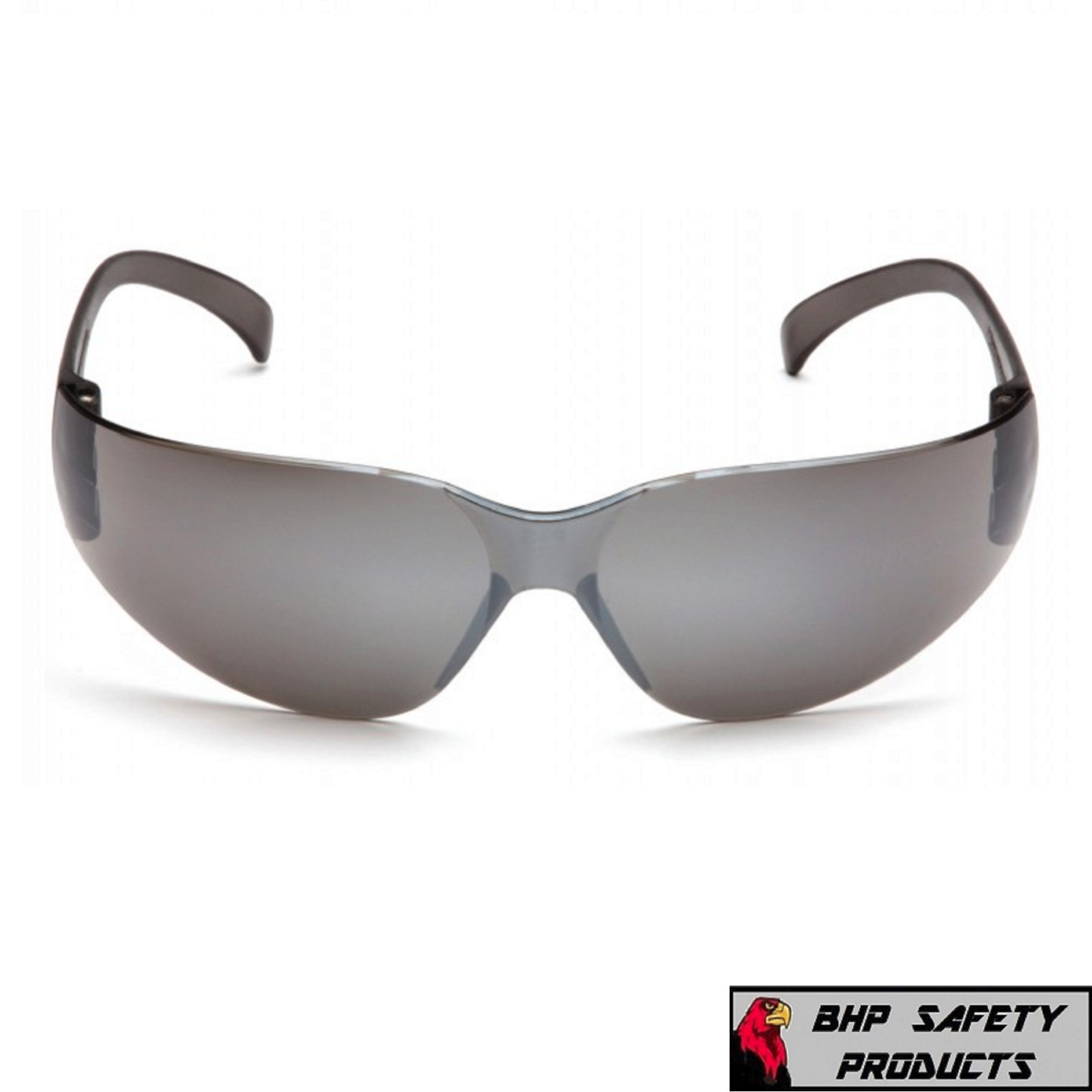 (3 PAIR) PYRAMEX INTRUDER SAFETY GLASSES SILVER MIRROR LENS SUNGLASSES S4170S