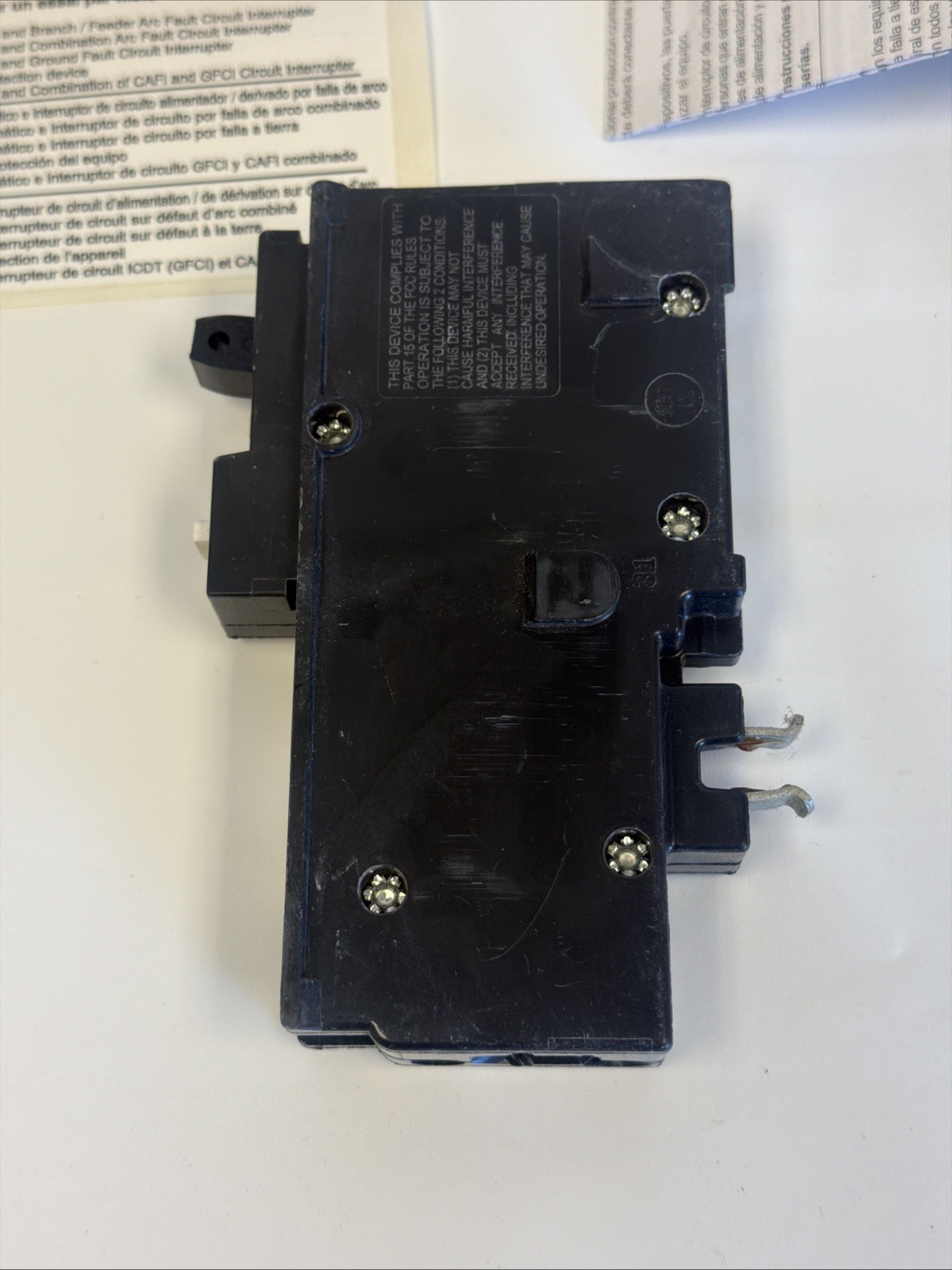 (10) Square D Homeline HOM120PCAFI 1P 20A 120VAC (10 Pack) Circuit Breakers NEW