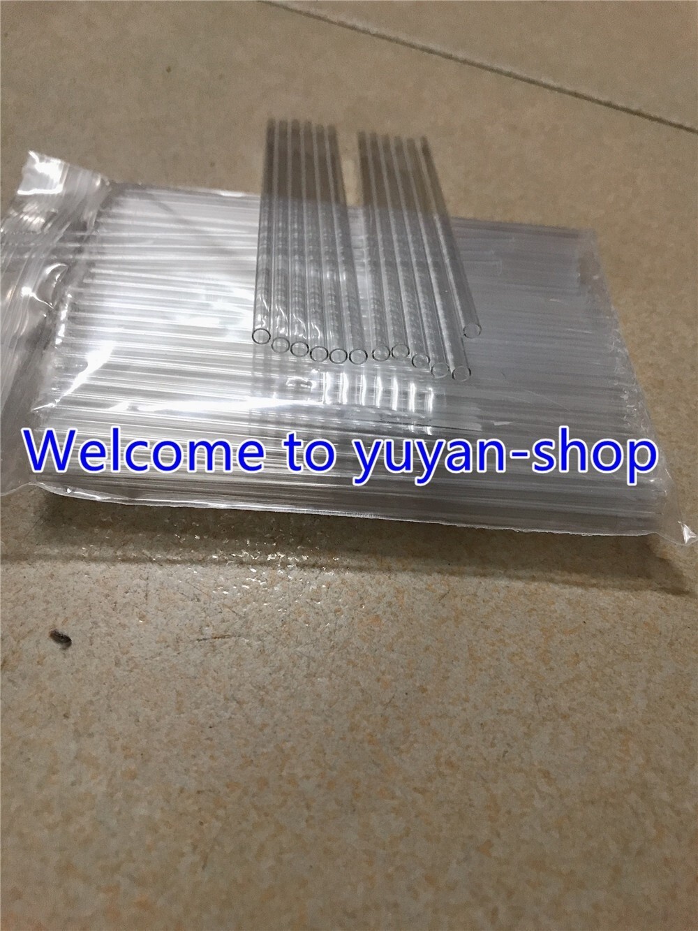 100PCS OD 3mm *ID 1.8mm *Length 100mm Glass Capillary Tube *wq