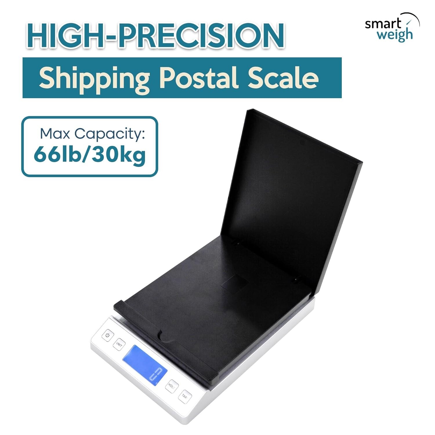 Smart Weigh Digital Shipping Scale 66LB x 0.1oz Accurate Postal Scale – used