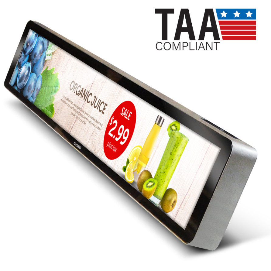 GVision 16.3in Smart Shelf LCD Display