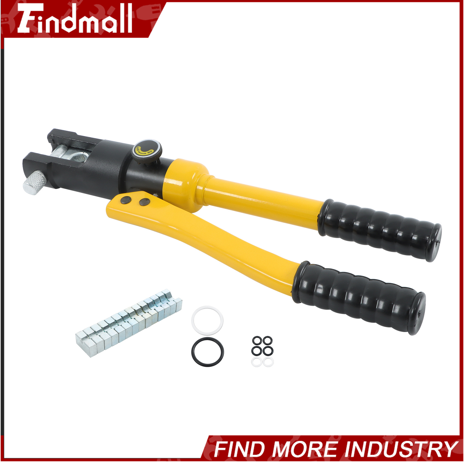 Findmall YQK-120 12T Hydraulic Wire Crimping Tool Cable Lug Terminal Crimper