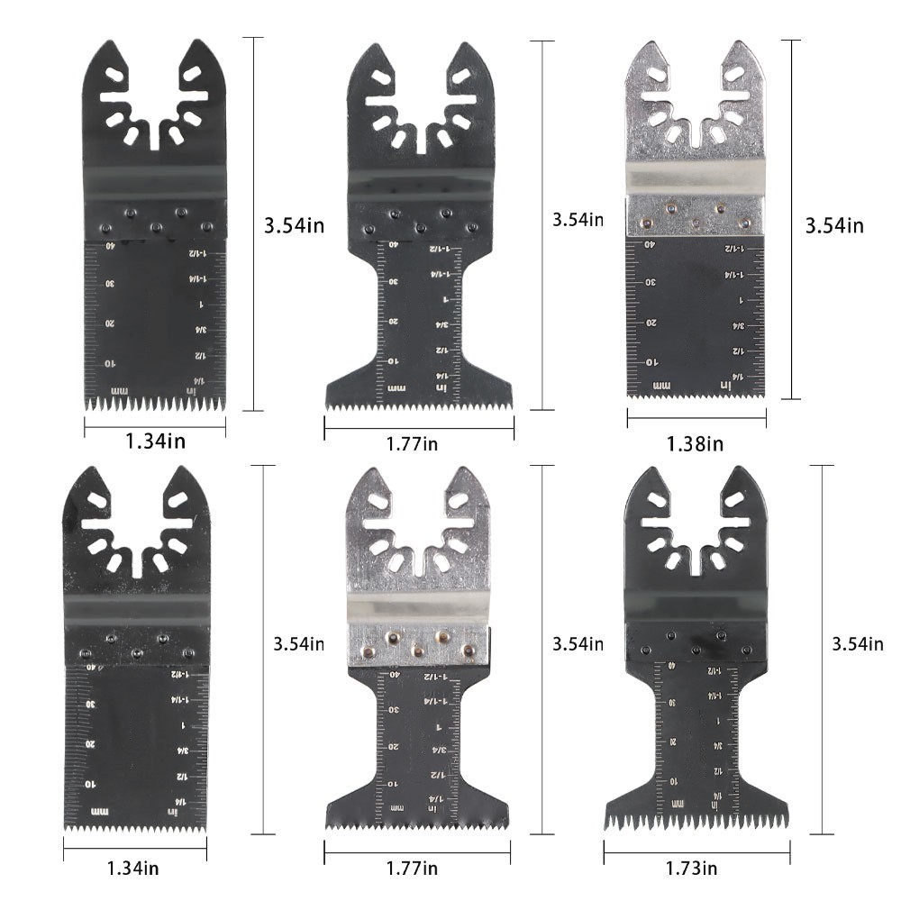 48 Pack Bi metal Oscillating Multi Tool Saw Blade Suitable For Dremel Makita