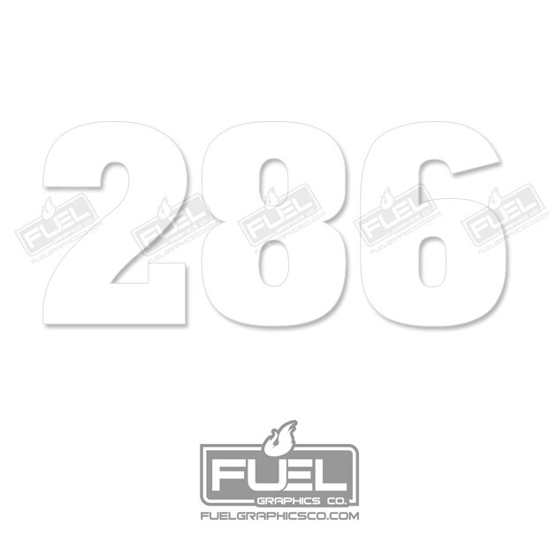 286 Bush Hog Rotary Cutter Mower Premium Vinyl Decal – 10″ wide x 4.5″ tall