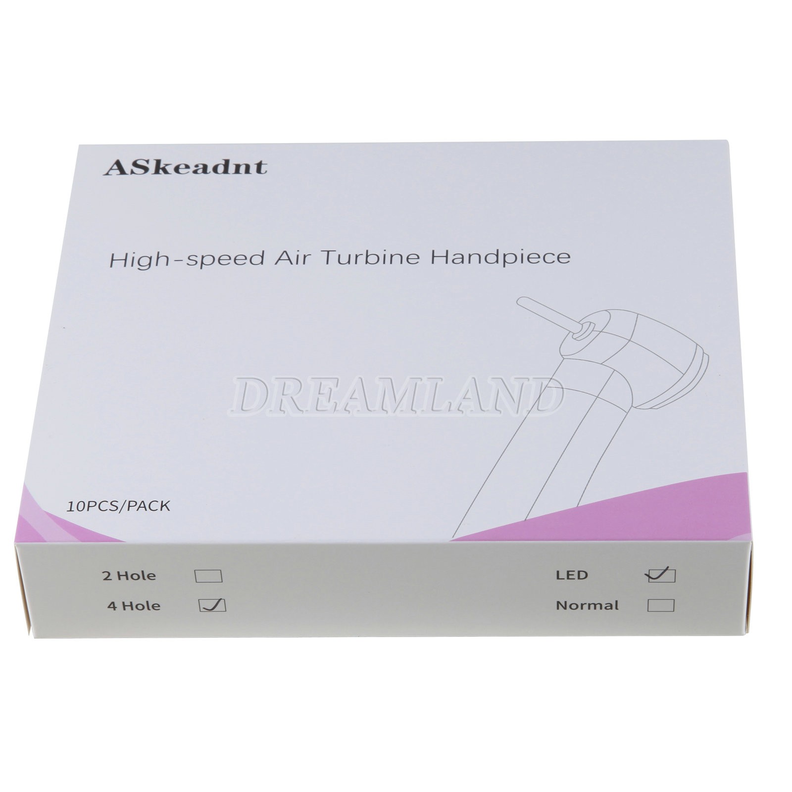 50 Dental Diamond Burs Tooth Drills Ball Round for High speed Handpiece Turbine