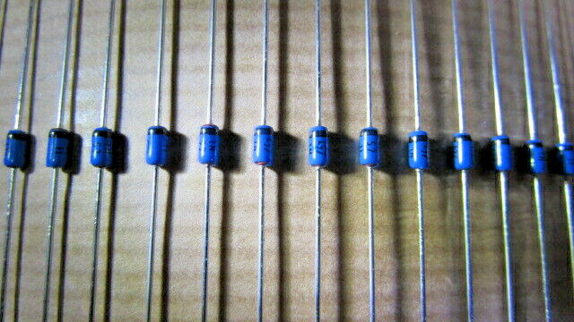 Lot of 20 1N5711 ST Microelectronics Schottky Diode 70V 15mA 430mW DO-35 NOS USA