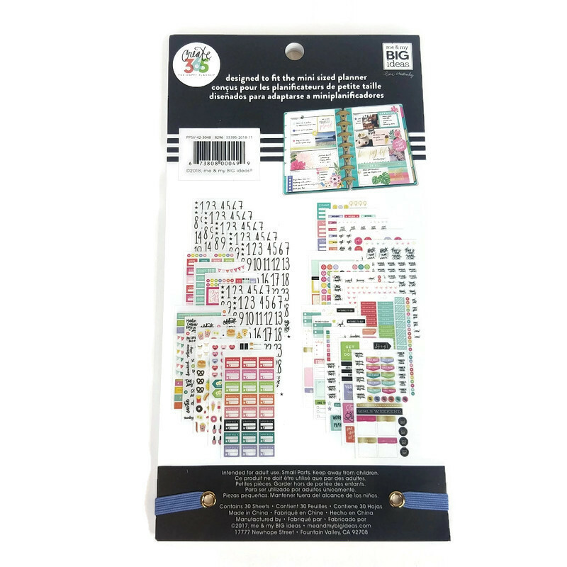 Me & My BIG Ideas PPSV-42 The Happy Planner Create 365 Planner Basics 1768