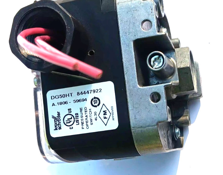 Krom Schroder DG50HT Air Gas Pressure Switch 1-20WC 84447922
