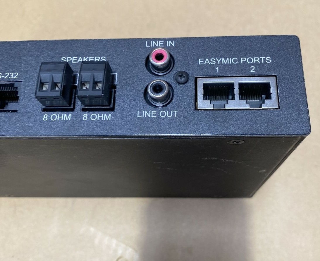 Vaddio 998-8536-000 EasyUSB AudioBRIDGE Mixer Amp No Power Adapter