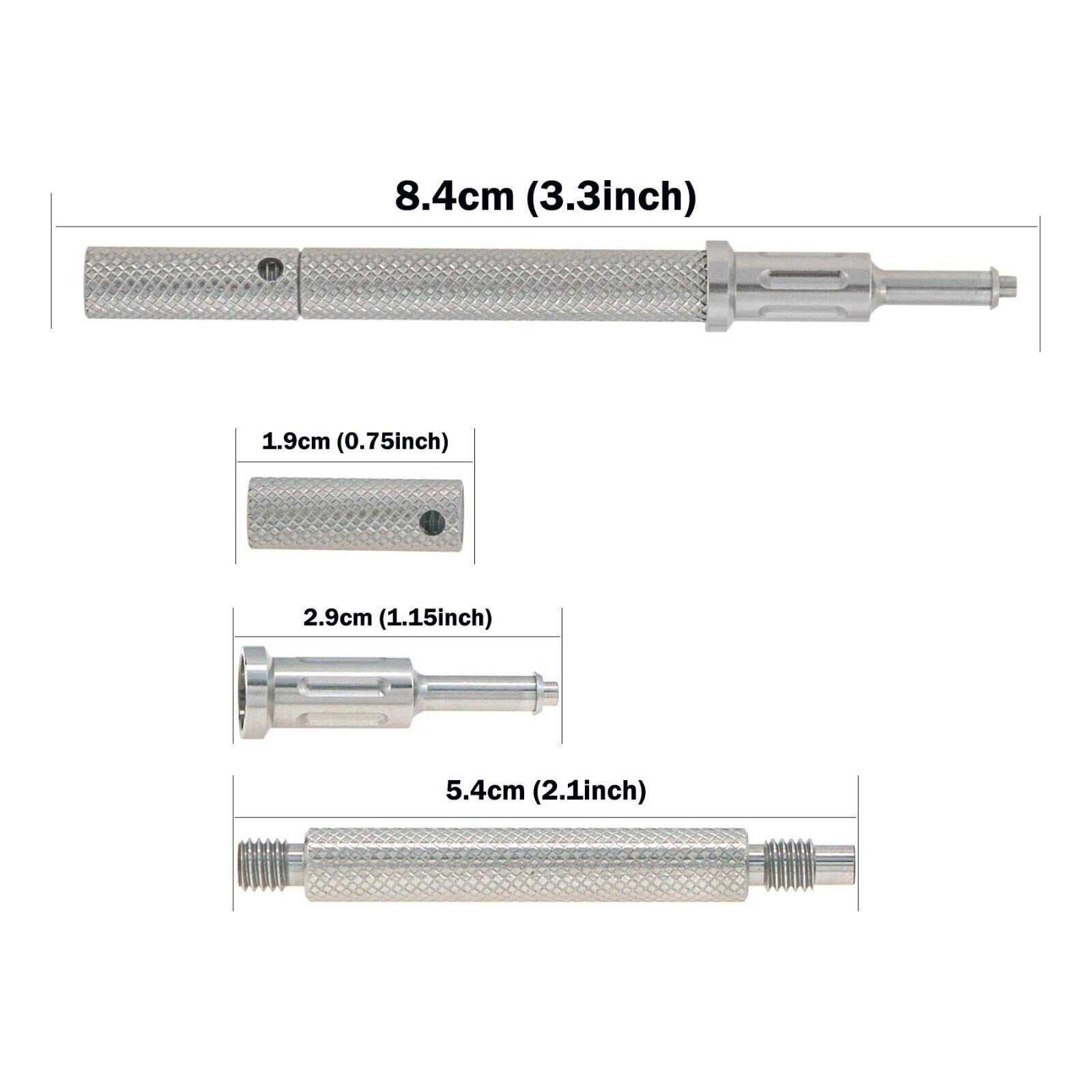US Dental Overdenture Locator Core Tool Retention Male Caps For Abutment Inserts