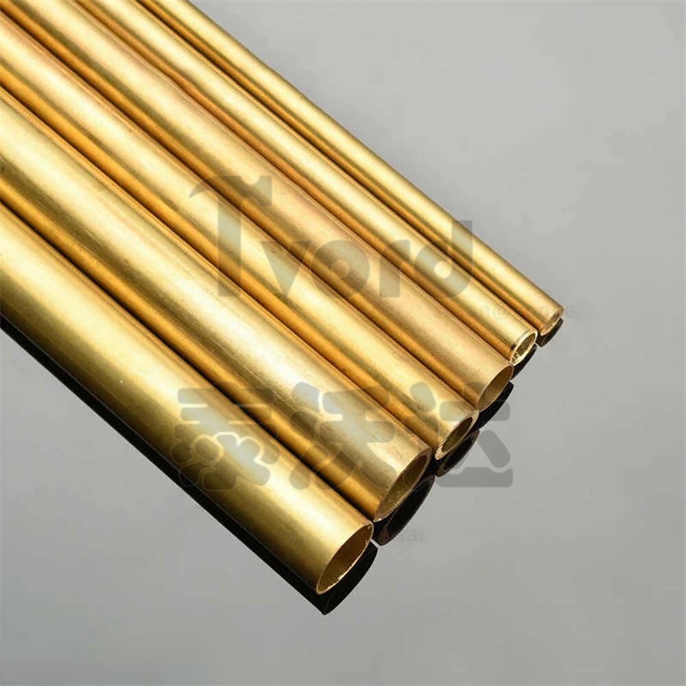 Brass Tube Round 2mm 3mm 4mm 5mm 6mm 7mm 8mm 10mm 12mm 14mm 15mm O.D. x 200mm