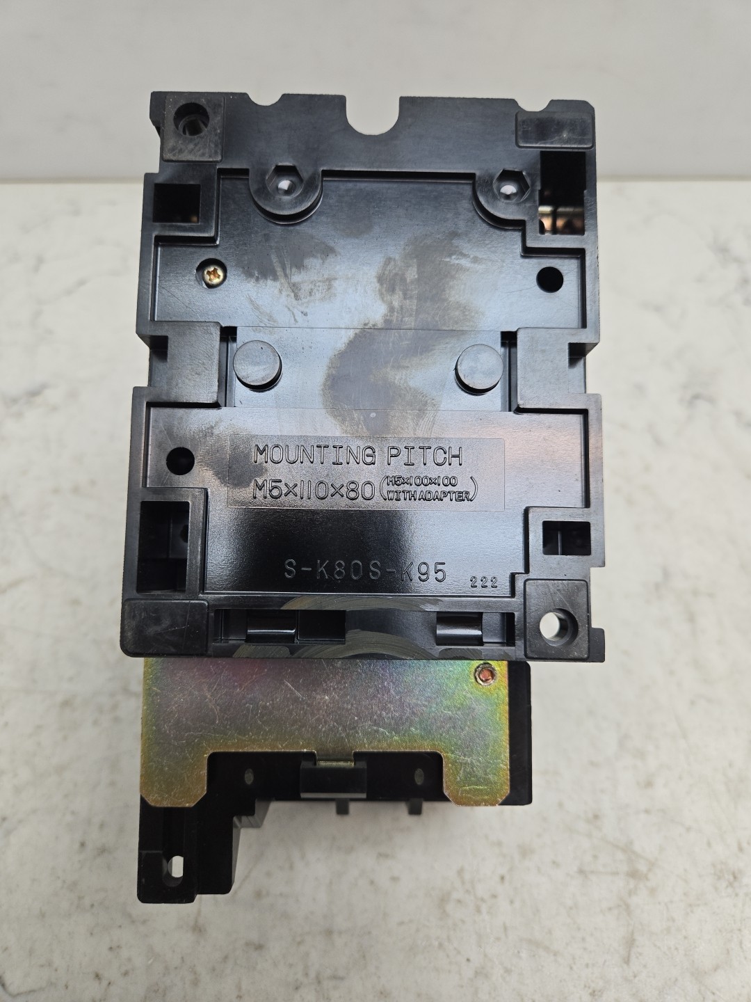 Mitsubishi S-K95 Magnetic Contactor 3 Pole w/ TH-K60TAKP Overload Relay 54-80A