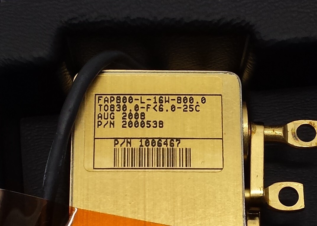 NEW COHERENT 1006467 FIBER ARRAY LASER COUPLED DIODE BAR FAP800-L-16W-800.0
