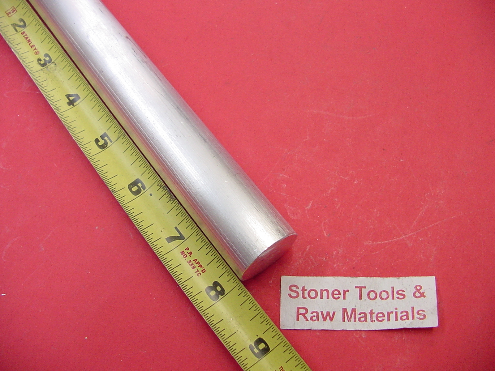1″ 6061 ALUMINUM ROUND ROD BAR 8″ long Solid T6511 Extruded Lathe Bar Stock New